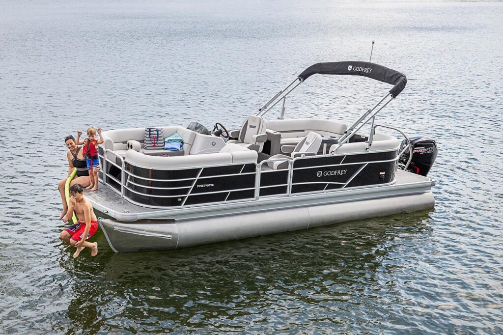 rental-Godfrey pontoon-boat